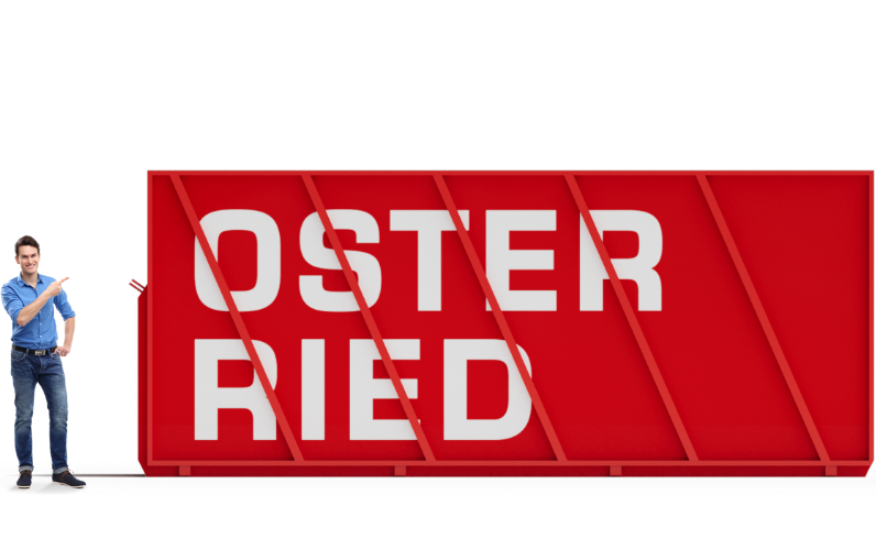 Containerdienst mit Entsorgungs-Service